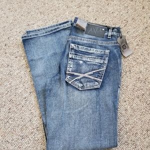 axel mens slim bootcut jeans
